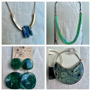 Bundle jewelry. The green edition